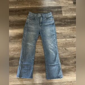 Express Cropped Flare Jeans